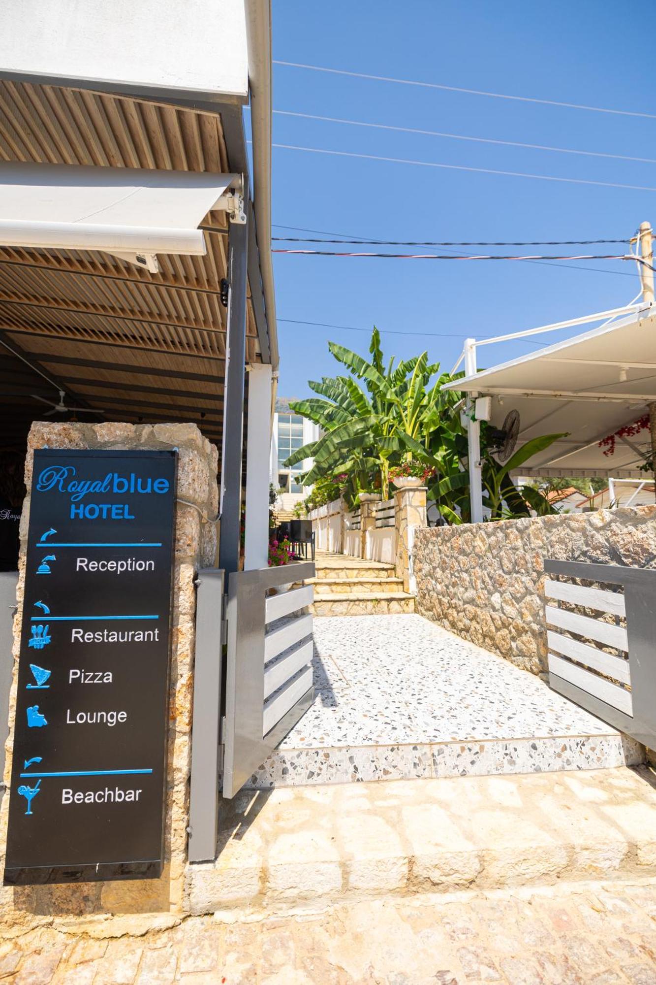 Royal Blue Hotel Dhërmi Dış mekan fotoğraf